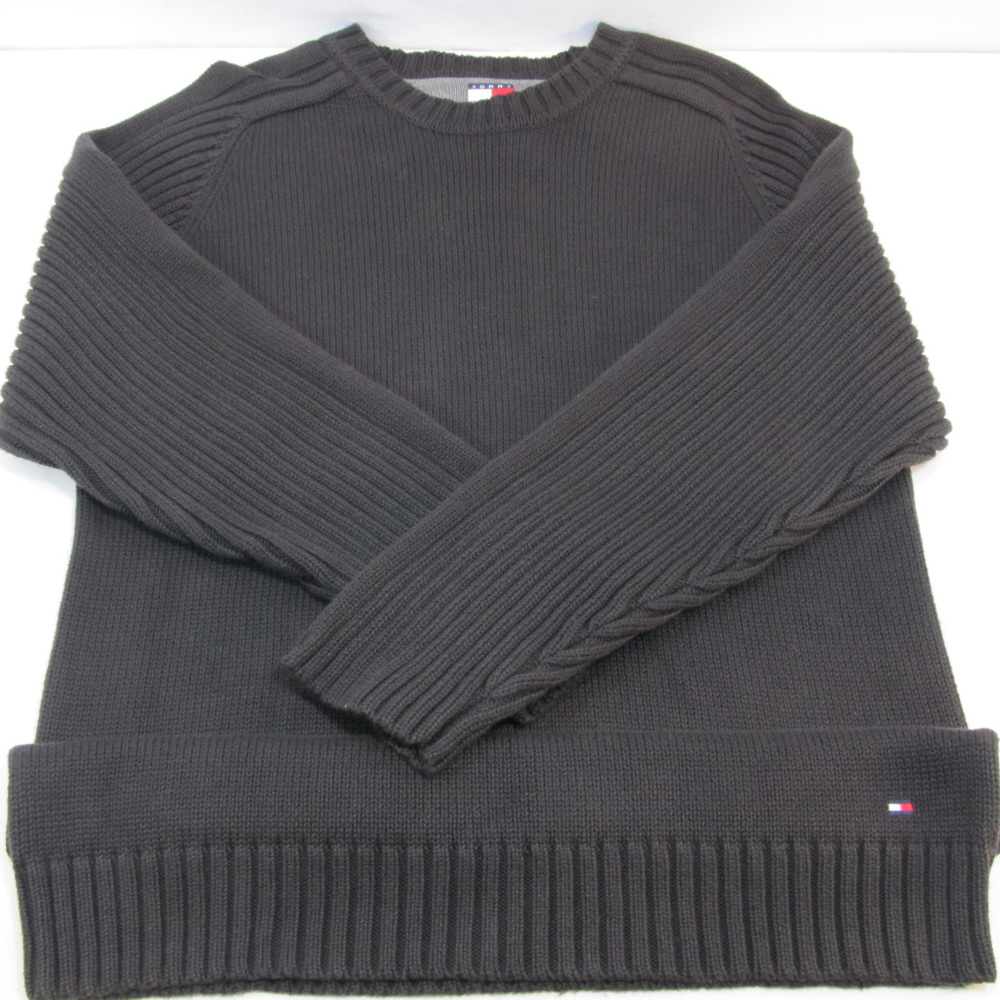 Tommy Hilfiger Brown Cotton Sweater RN77806